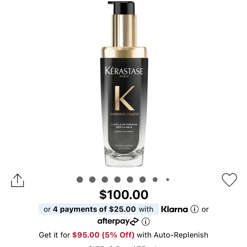 Chronologiste Revitalizing Hair Fragrance - Black and Gold